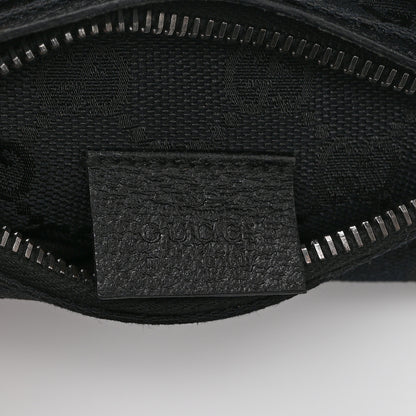 Gucci GG Monogram Double Pocket Belt Bag Black 6 of 10