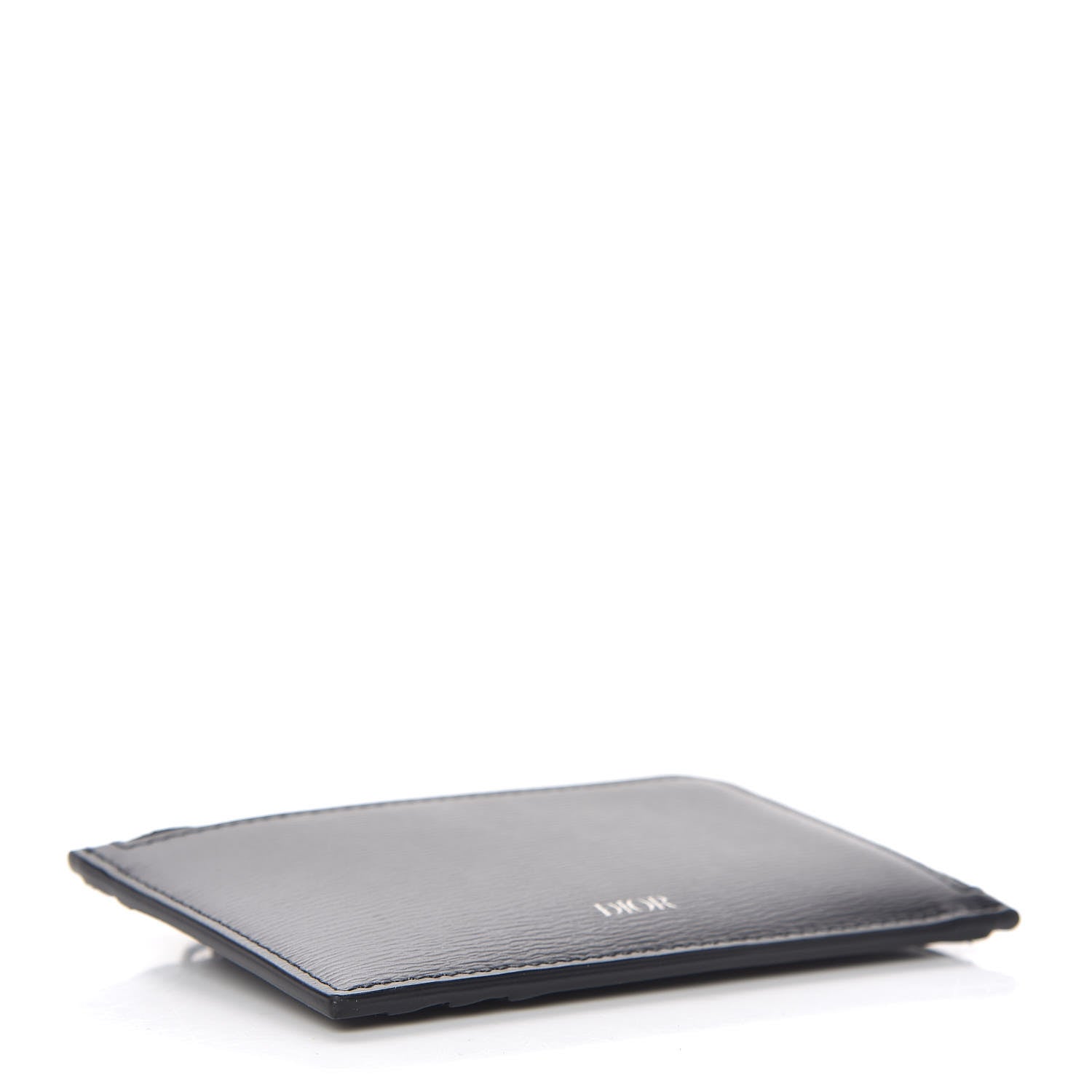 Christian Dior Calfskin Infinite Zipped Card Holder Black 4 of 7