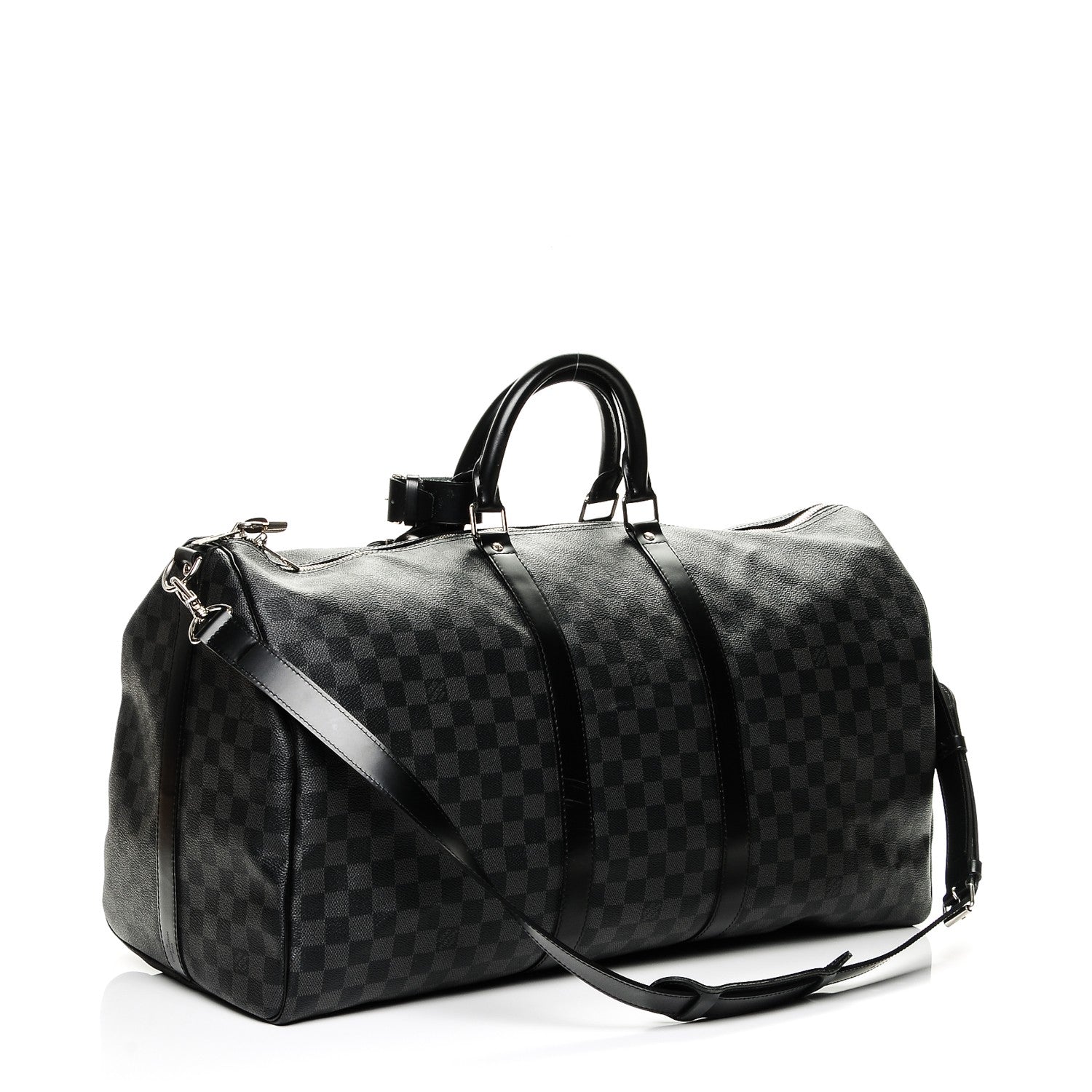 Louis Vuitton Damier Graphite Keepall Bandouliere 55 3 of 8