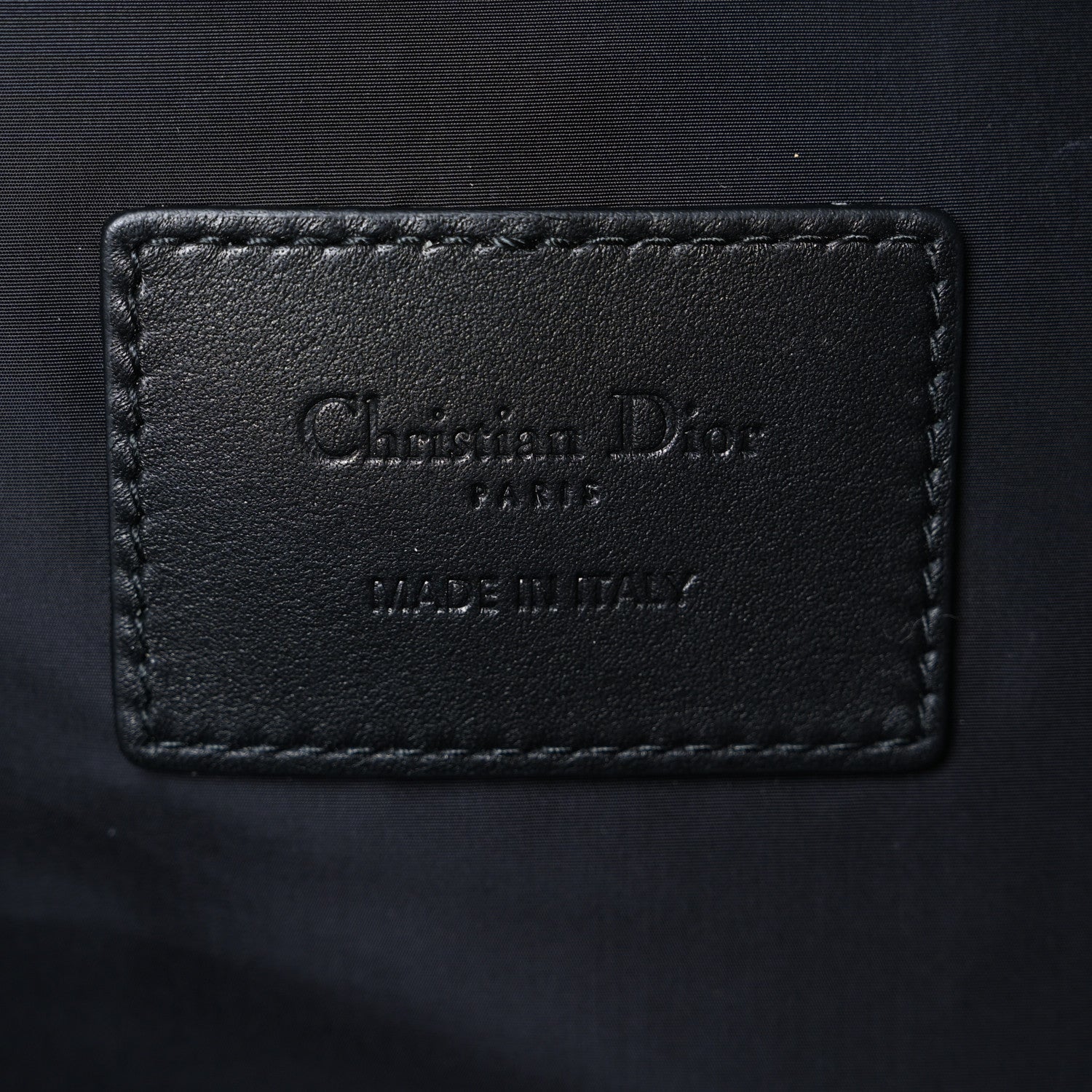 Christian Dior Oblique Diortravel Backpack Blue 6 of 10