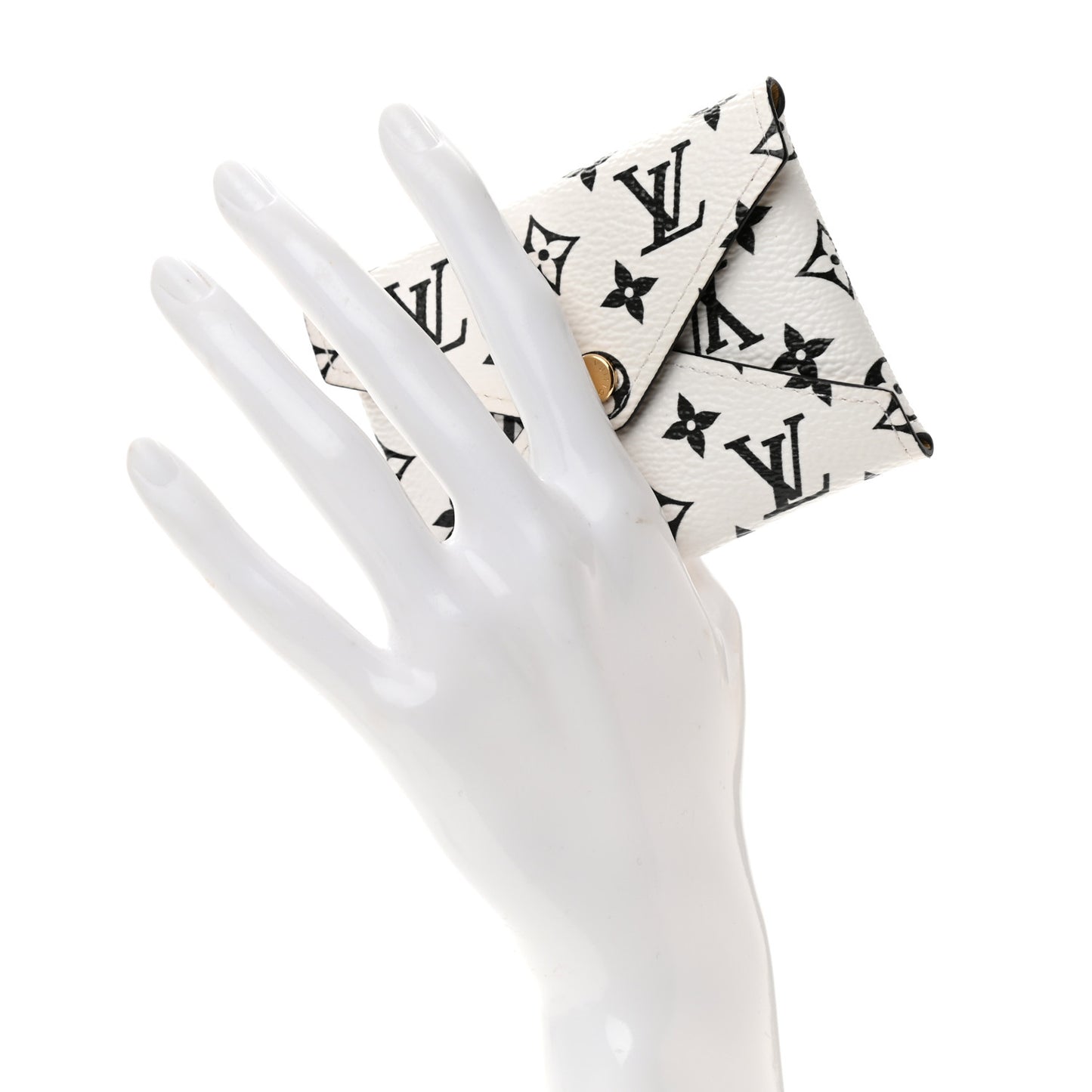 Monogram Giant Small Kirigami Pochette Insert White