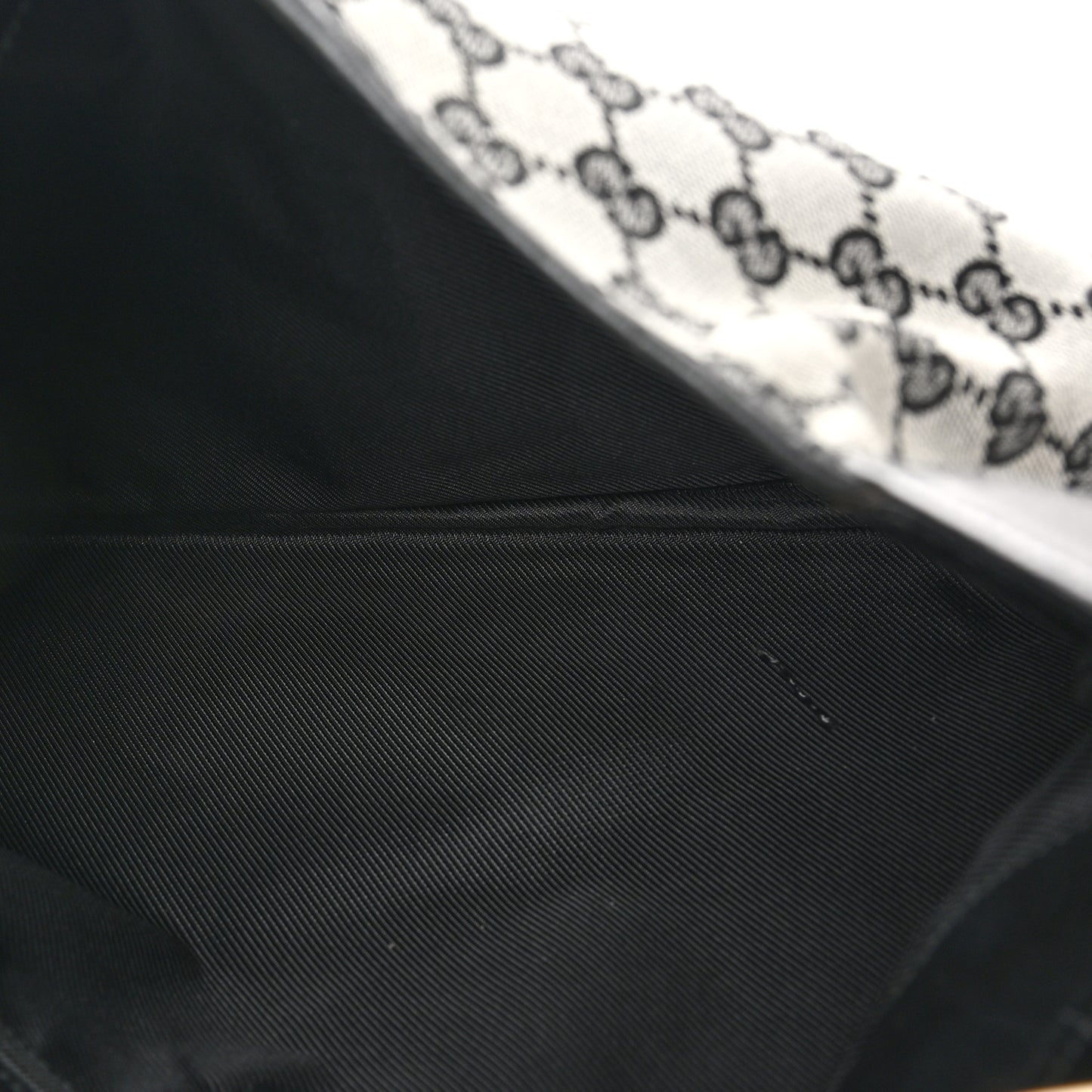 Monogram Lobster Clasp Jackie O Hobo Beige Black