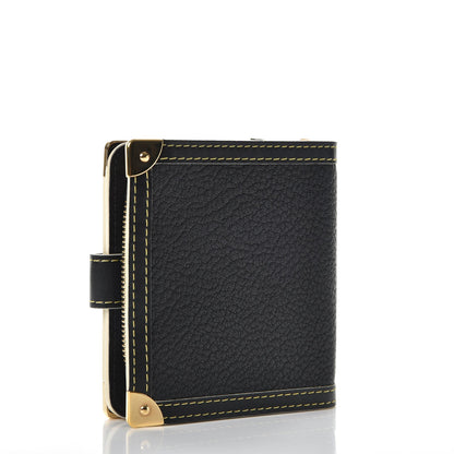 Louis Vuitton Suhali Compact Zipped Wallet Black 3 of 10