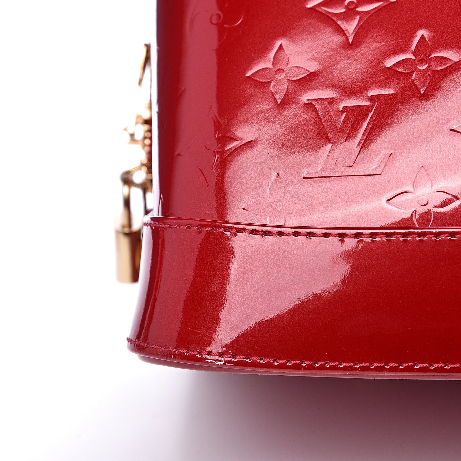 Louis Vuitton Vernis Alma GM XL Pomme D'Amour 9 of 10