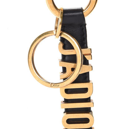 Christian Dior Calfkskin J'adior Key Ring Black 5 of 5