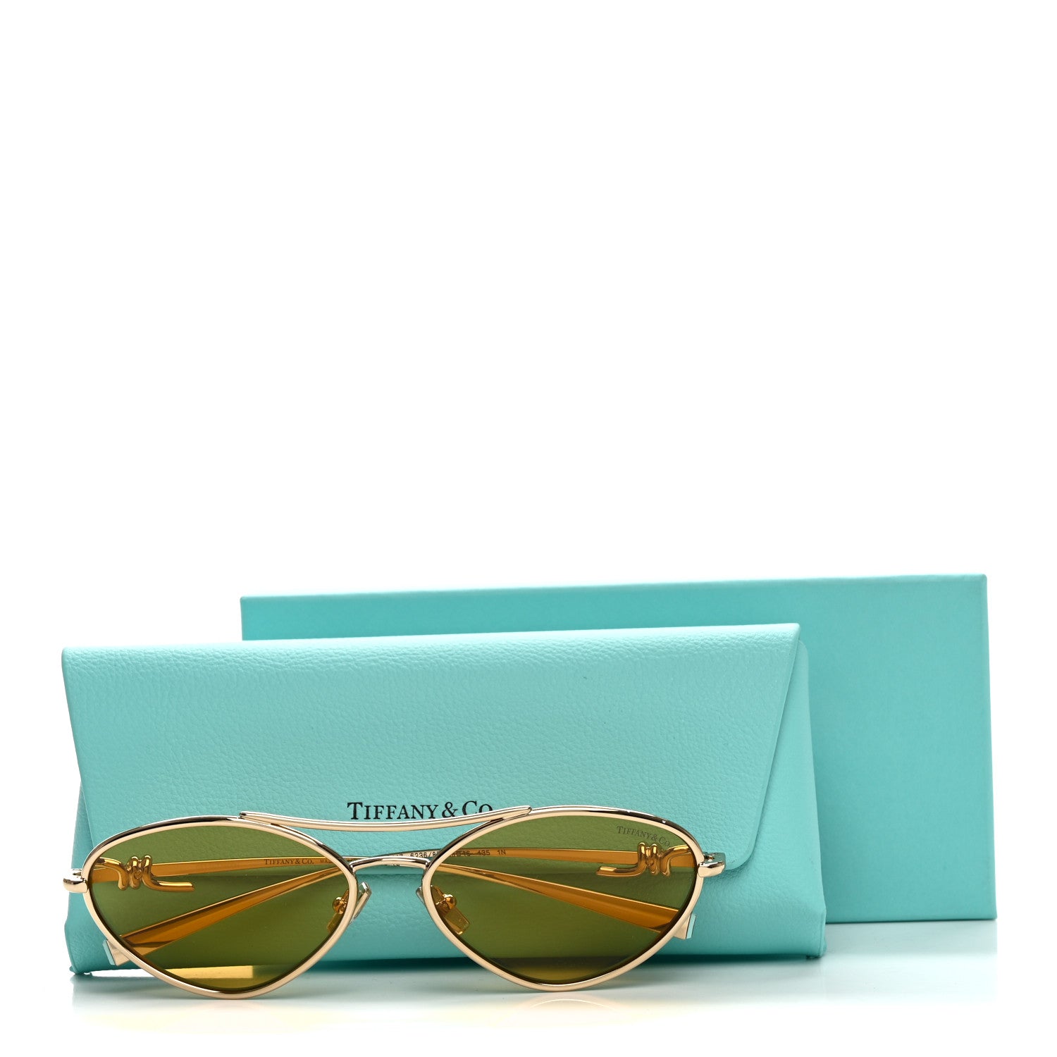 Tiffany Metal Knot Sunglasses TF3117 Pale Gold 8 of 8