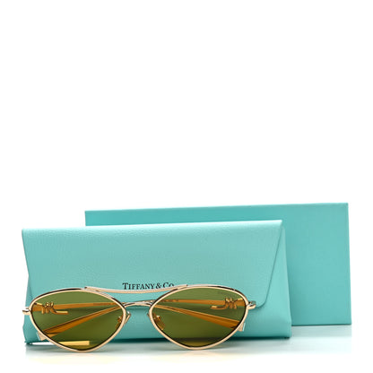 Tiffany Metal Knot Sunglasses TF3117 Pale Gold 8 of 8