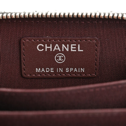 Chanel Caviar Quilted Zip Coin Purse Black 6 of 12