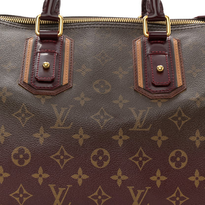 Louis Vuitton Monogram Mirage Speedy 30 Bordeaux 8 of 10