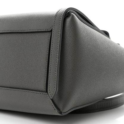 Celine Grained Calfskin Micro Belt Bag Grey 11 of 11