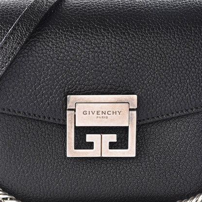 Givenchy Goatskin Small GV3 Shoulder Bag Black 8 of 8