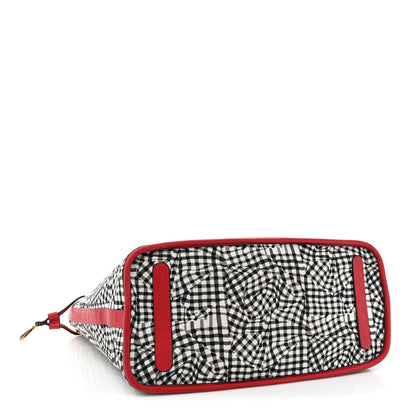 MCM Visetos Medium Liz Reversible Shopper Tote Ruby Red 7 of 26