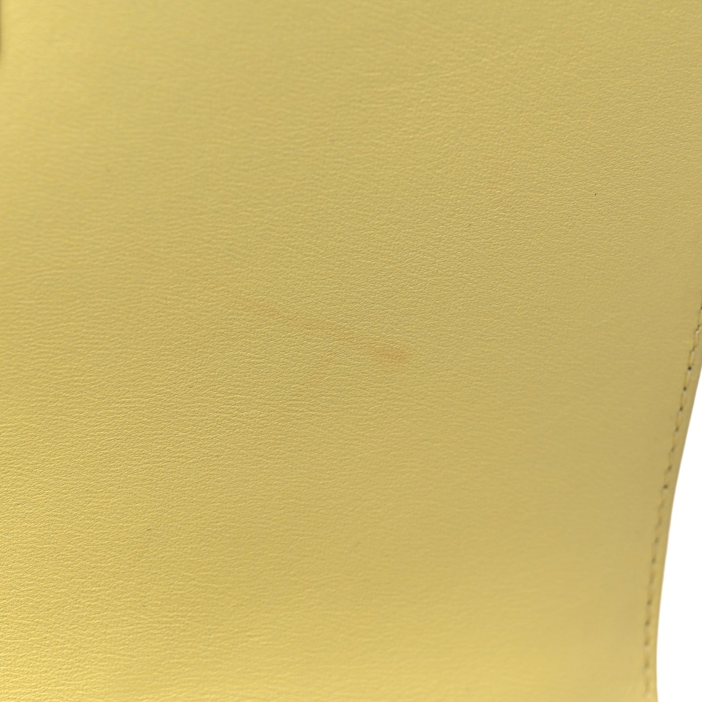 Lambskin Quilted Medium Boy Flap Yellow