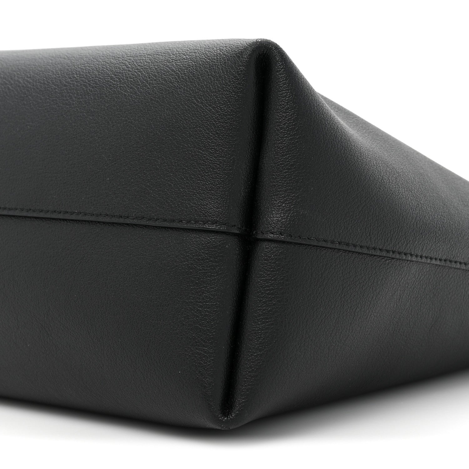 Saint Laurent Calfskin Large Shopping Tote Black 10 of 16