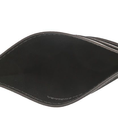 Balenciaga Grained Calfskin BB Card Holder Black 6 of 6