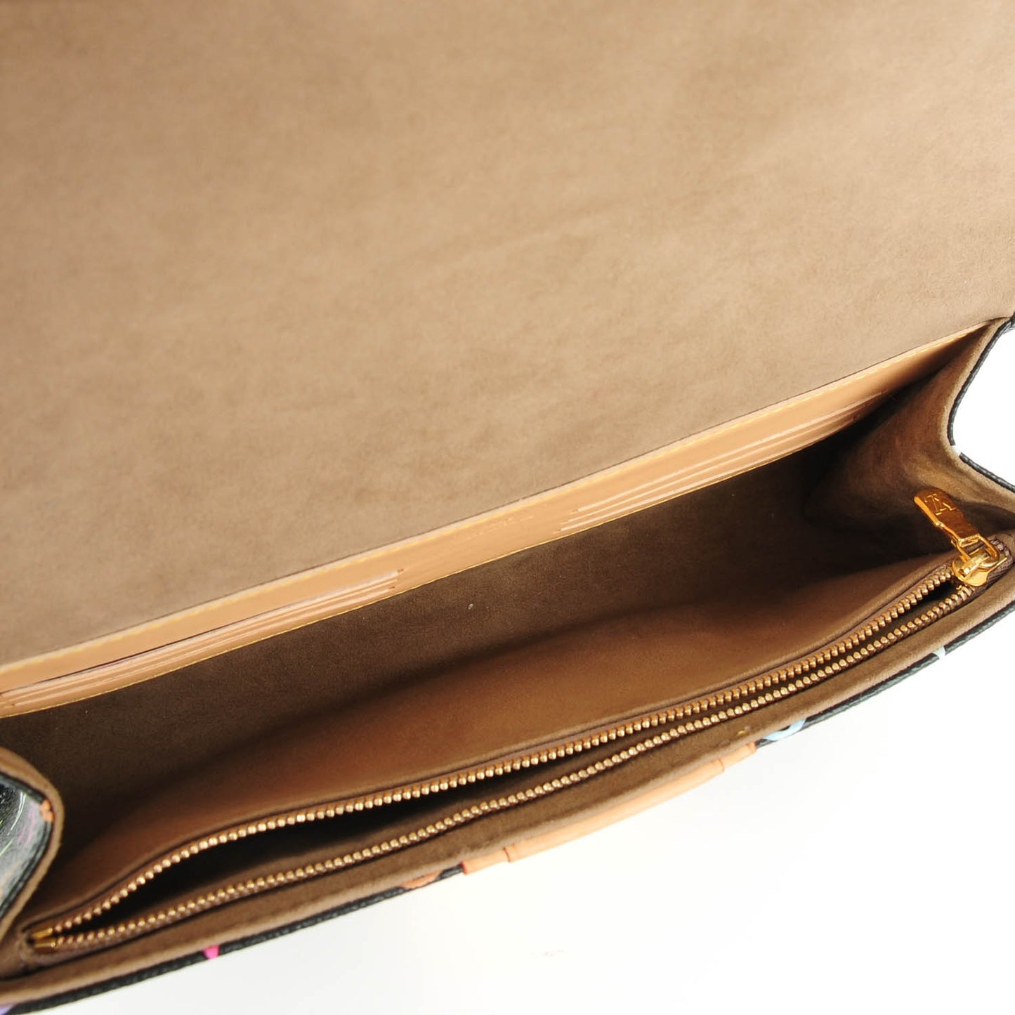 Monogram Multicolor Courtney Clutch Black