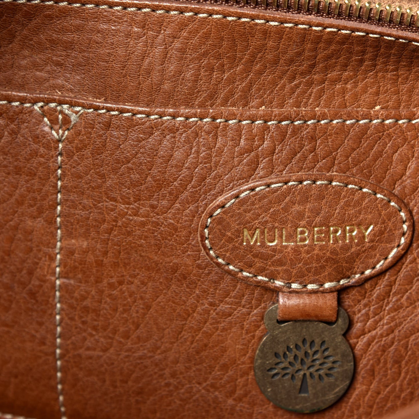 Natural Leather Bayswater Oak