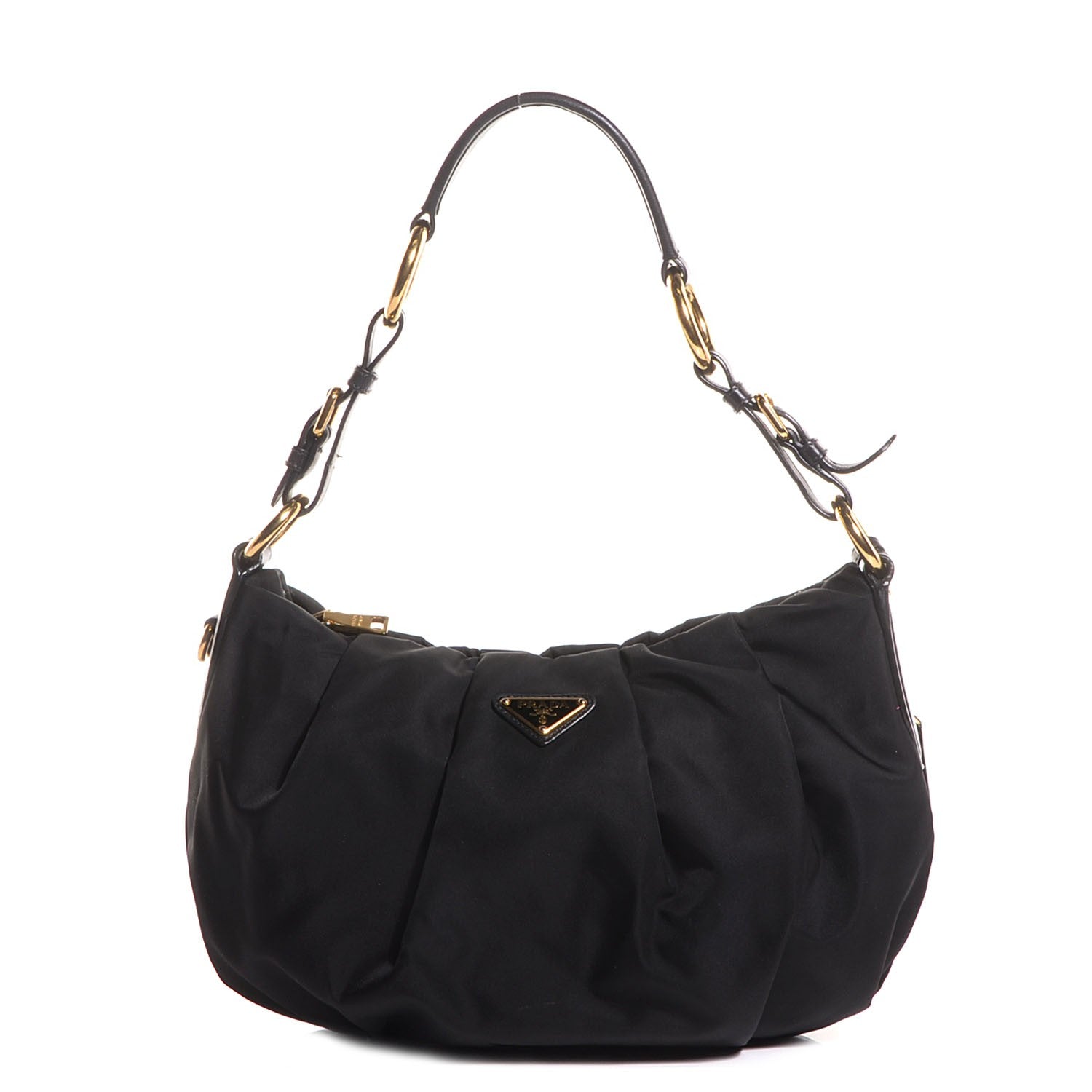 Prada Tessuto Nylon Shoulder Bag Nero Black 1 of 9