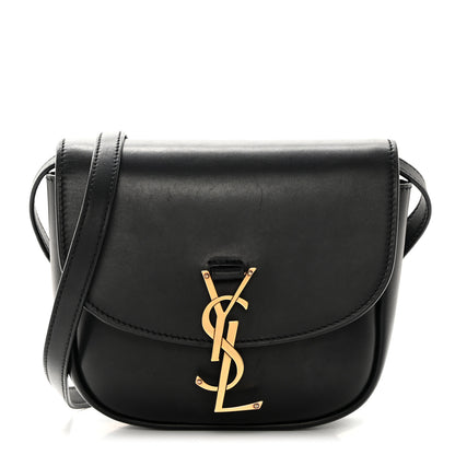 Saint Laurent Smooth Calfskin Classic Monogram Small Kaia Satchel Black 1 of 14