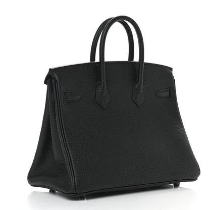 Hermes Togo Birkin 25 Black 2 of 8