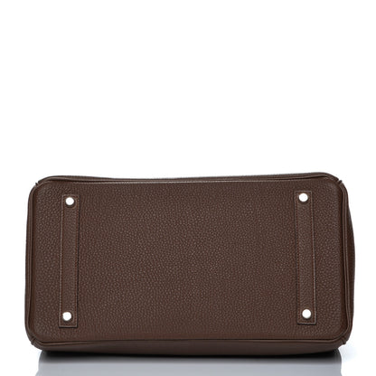 Hermes Togo Birkin 35 Brulee 9 of 24