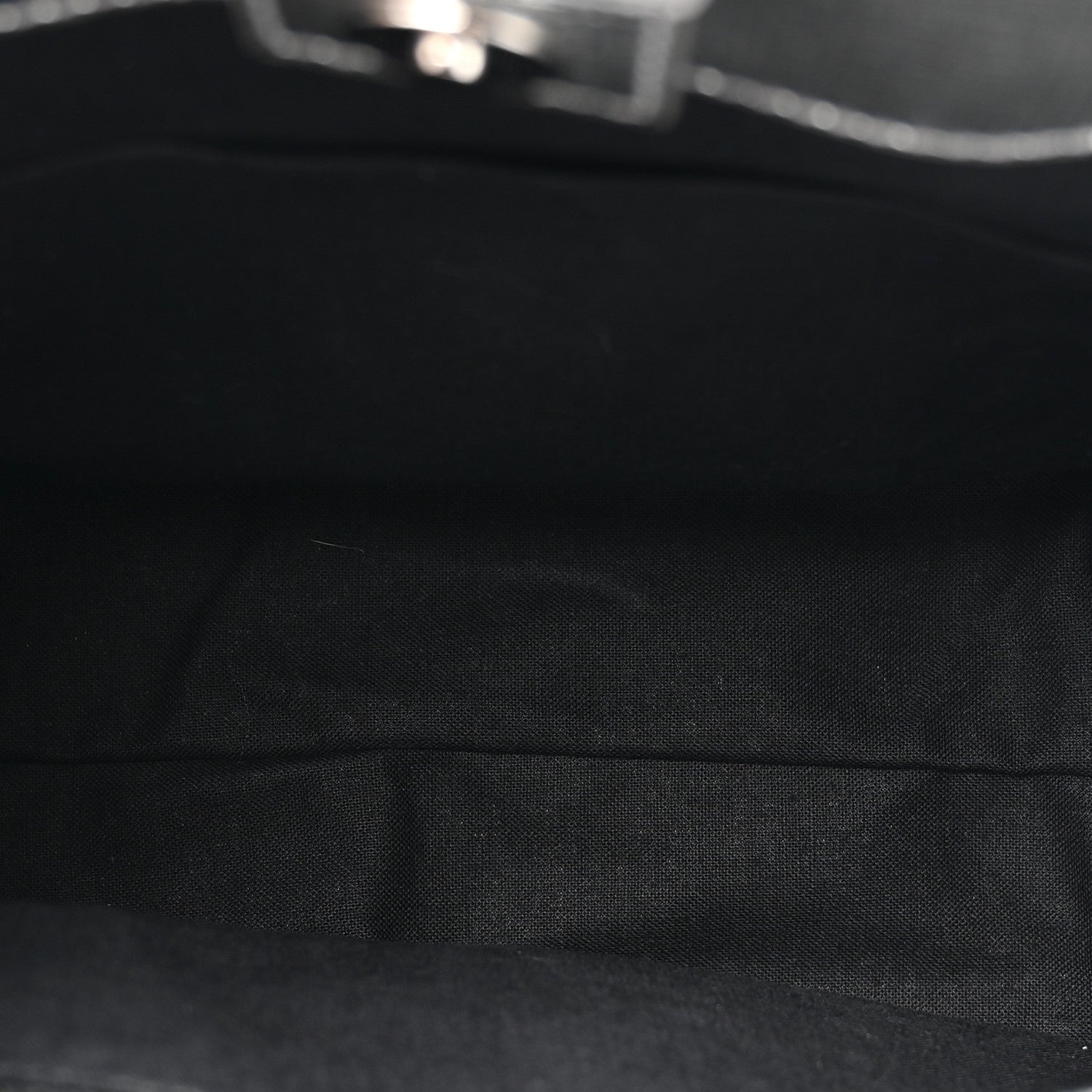Balenciaga Metallic Squared Calfskin Logo North South Shopper Tote XXS Silver 6 of 12