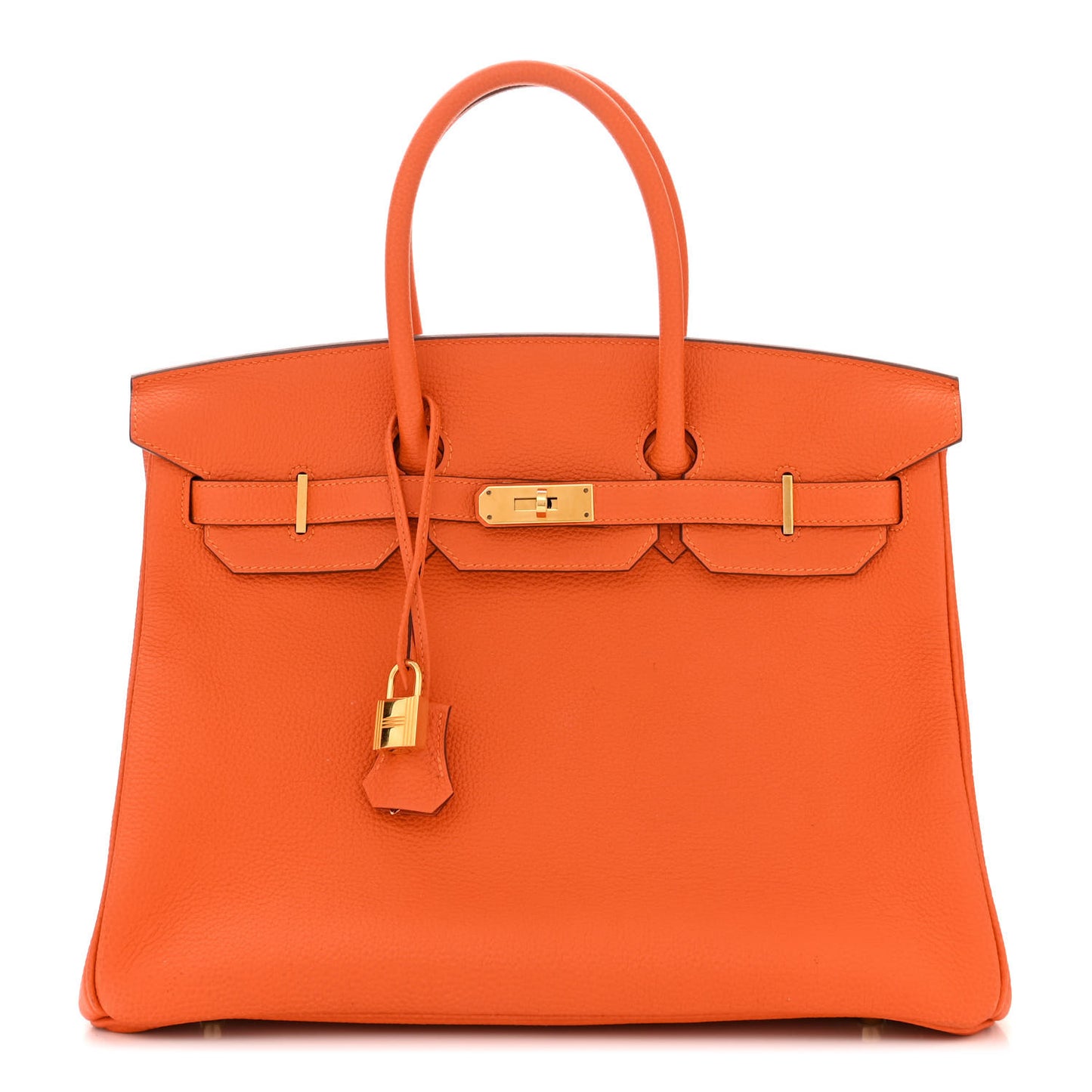 Togo Birkin 35 Orange