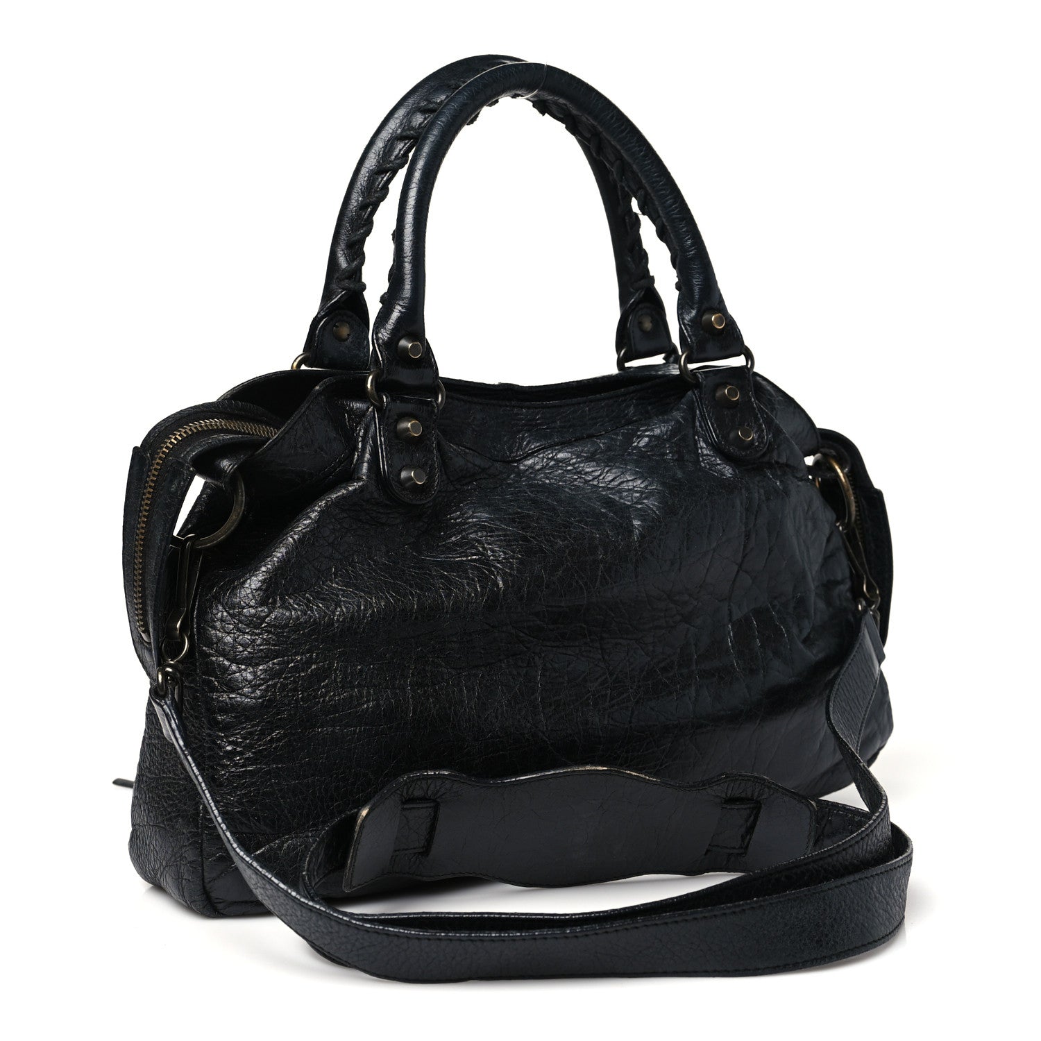 Balenciaga Agneau Classic Hardware Town Black 4 of 12