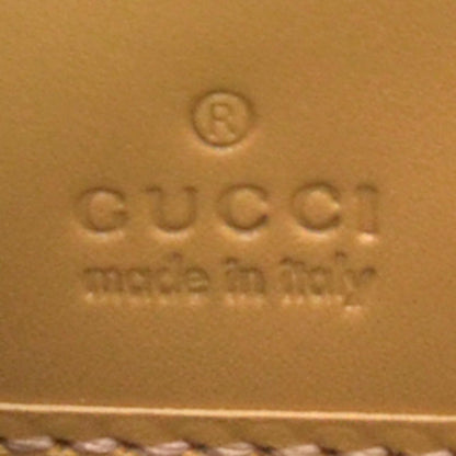 Gucci Guccissima Metal Bar Zip Around Wallet Tan 7 of 9