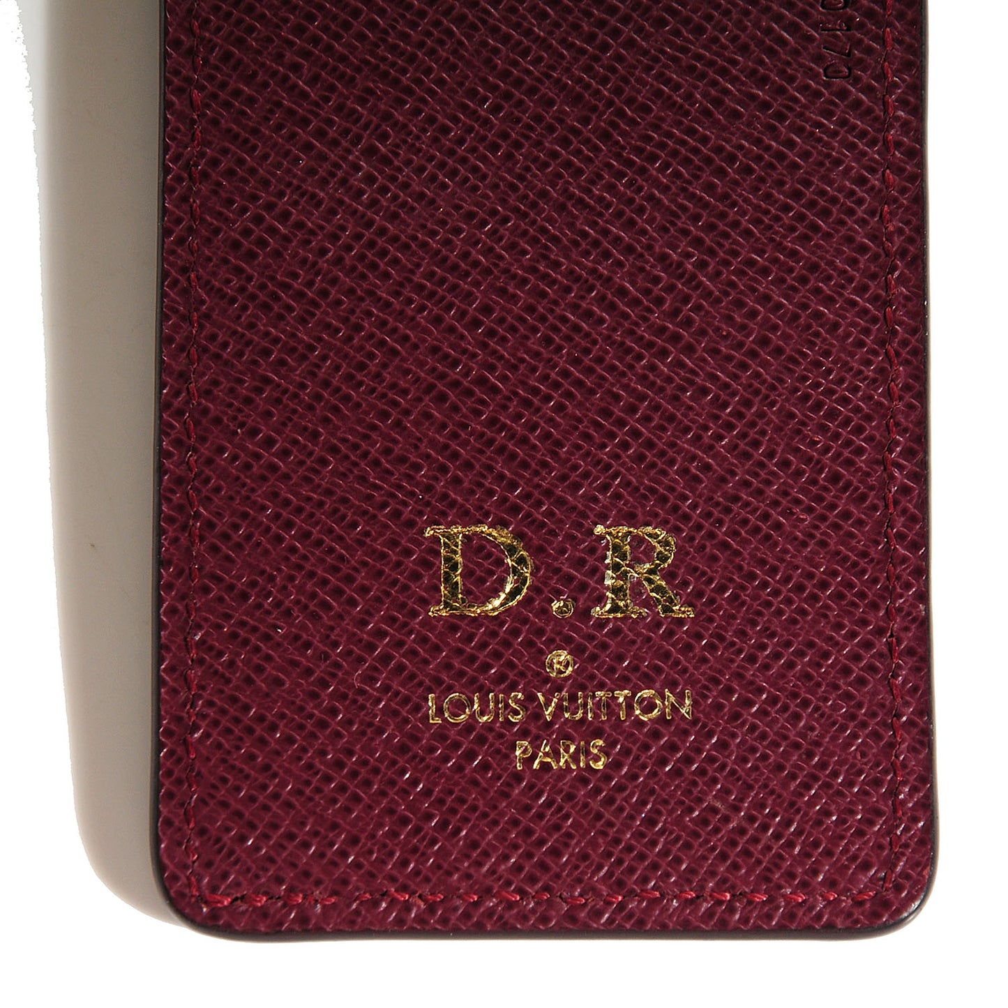 Damier Ebene Affiche Trunk Key Ring
