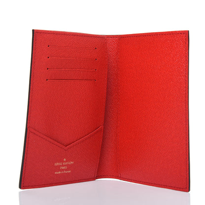 Louis Vuitton Monogram 2019 Christmas Animation Passport Cover Rouge 5 of 9