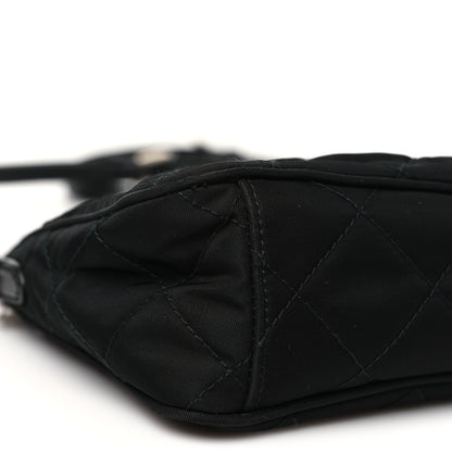 Prada Nylon Tessuto Impuntu Quilted Crossbody Bag Black 9 of 10