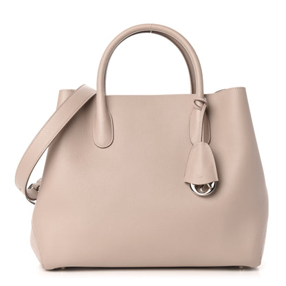 Christian Dior Supple Grained Calfskin Large Open Bar Tote Rose Poudre 1 of 11