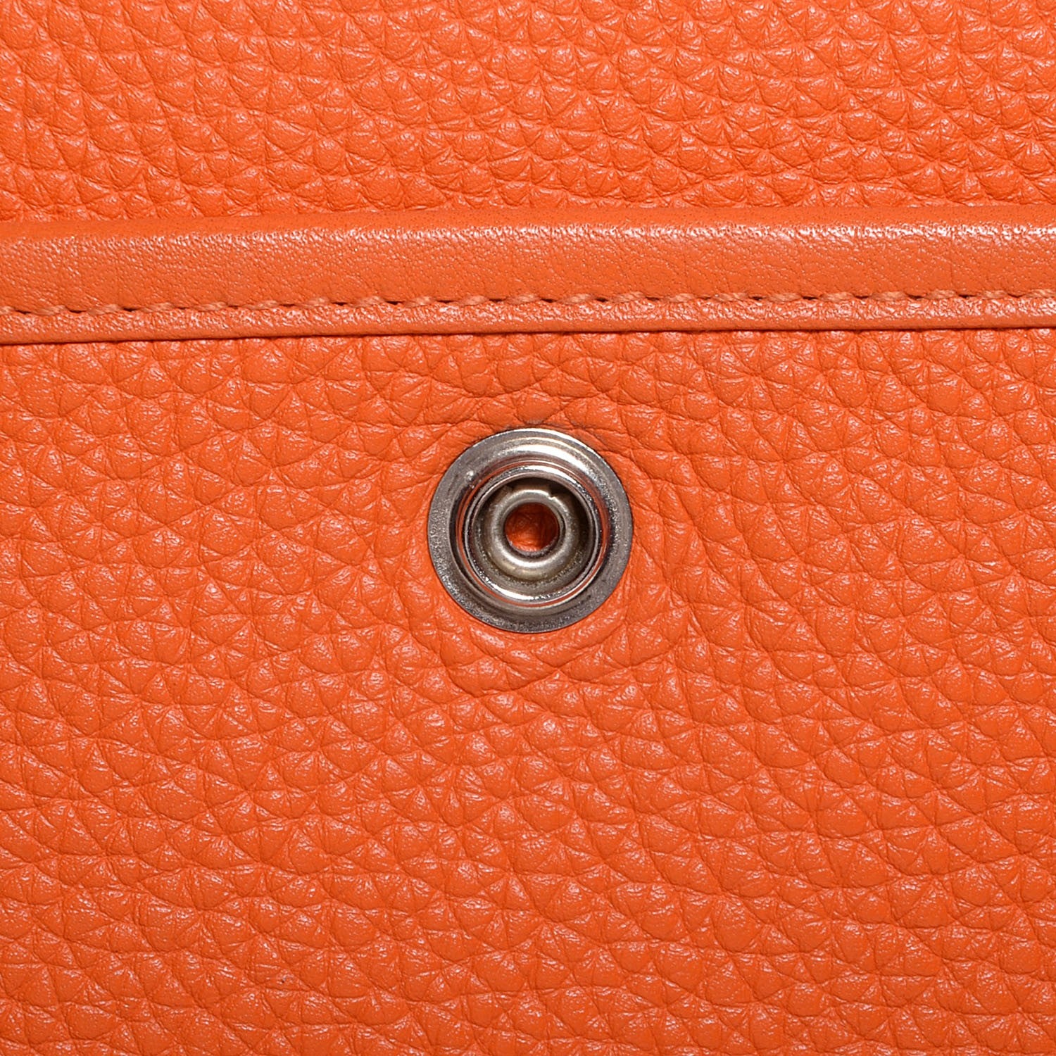 Hermes Taurillon Clemence Evelyne III PM Orange 2 of 14