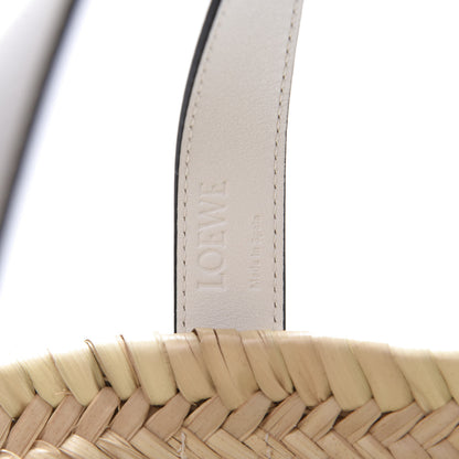 Loewe Raffia Small Basket Tote Bag Natural White 6 of 11