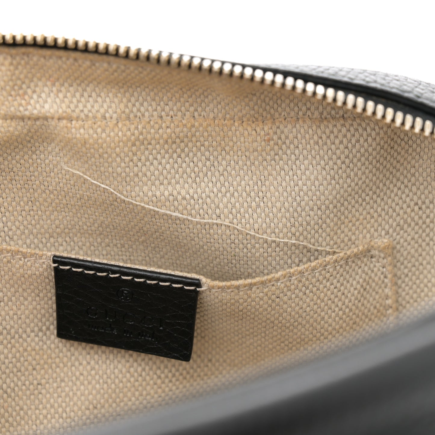 Pebbled Calfskin Small Soho Disco Bag Black