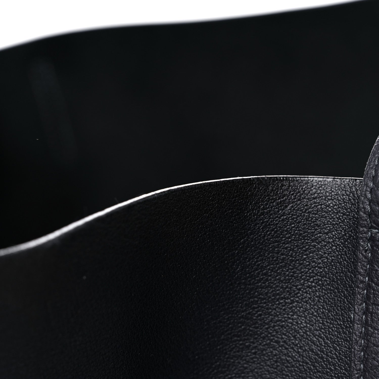 Saint Laurent Calfskin Large Shopping Tote Black 16 of 23