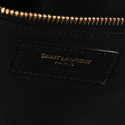 Saint Laurent Linen Calfskin Rive Gauche Tote Natural 6 of 10