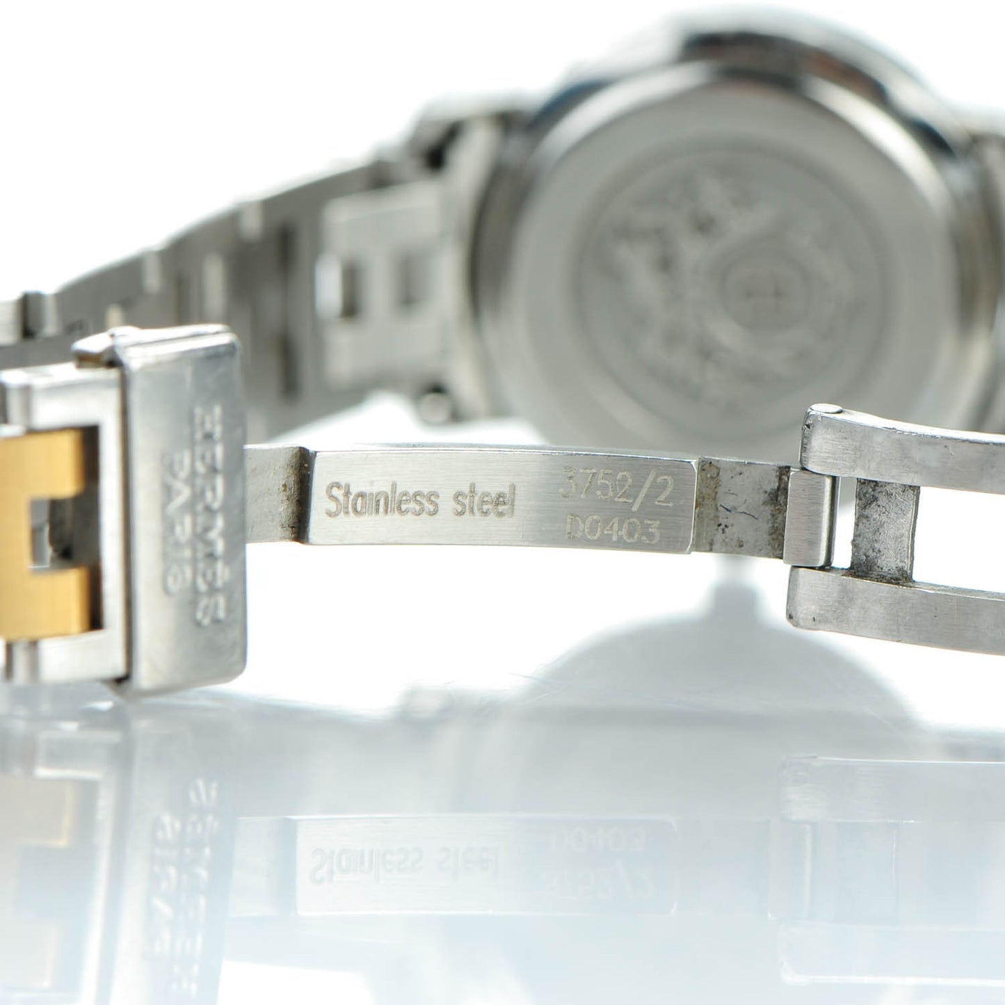 Stainless Steel 24mm Clipper Quartz Watch Gold