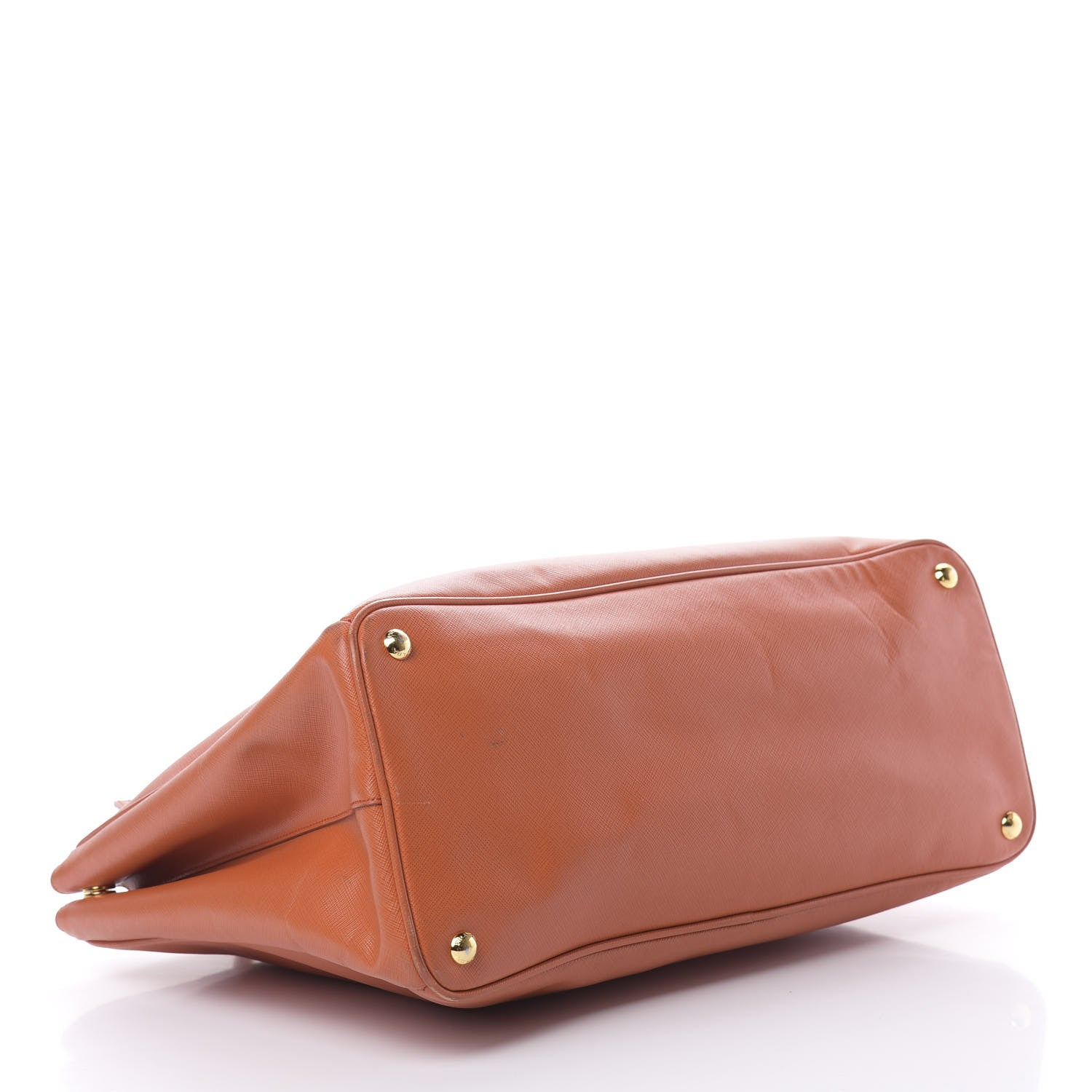Prada Saffiano Lux Extra Large Tote Papaya 4 of 17