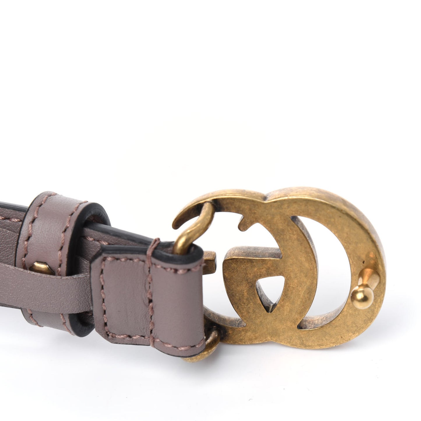 Calfskin Double G 20mm Belt 100 40 Porcelain Rose