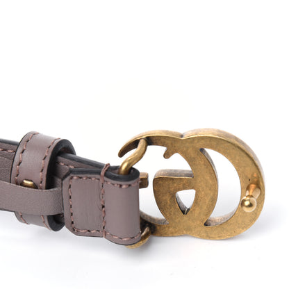 Gucci Calfskin Double G 20mm Belt 100 40 Porcelain Rose 5 of 7
