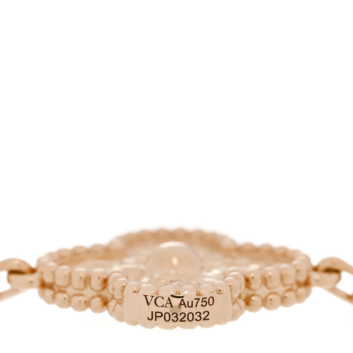 18K Yellow Gold 5 Motifs Vintage Alhambra Bracelet