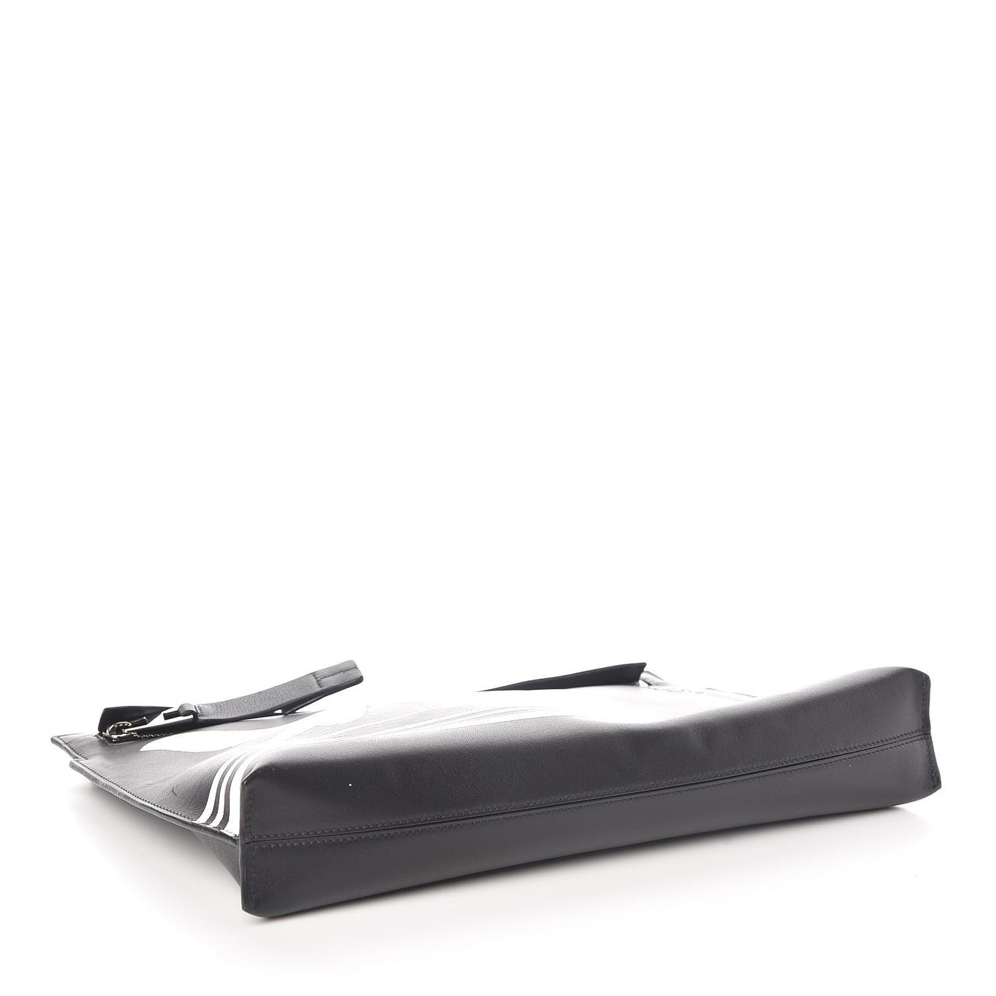 Calfskin Mushroom T Pouch Bag Black
