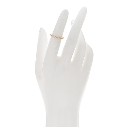 David Yurman 18K Yellow Gold Diamond 2mm Cable Collectibles Band Ring 47 4 2 of 4