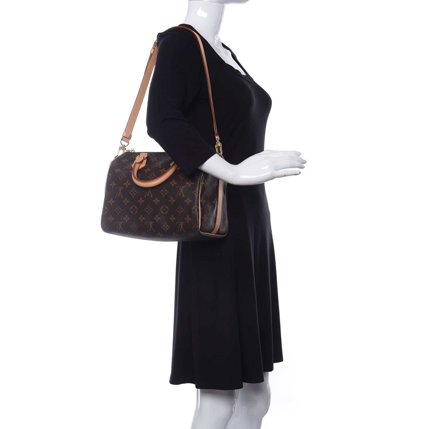 Louis Vuitton Monogram Speedy Bandouliere 25 2 of 10