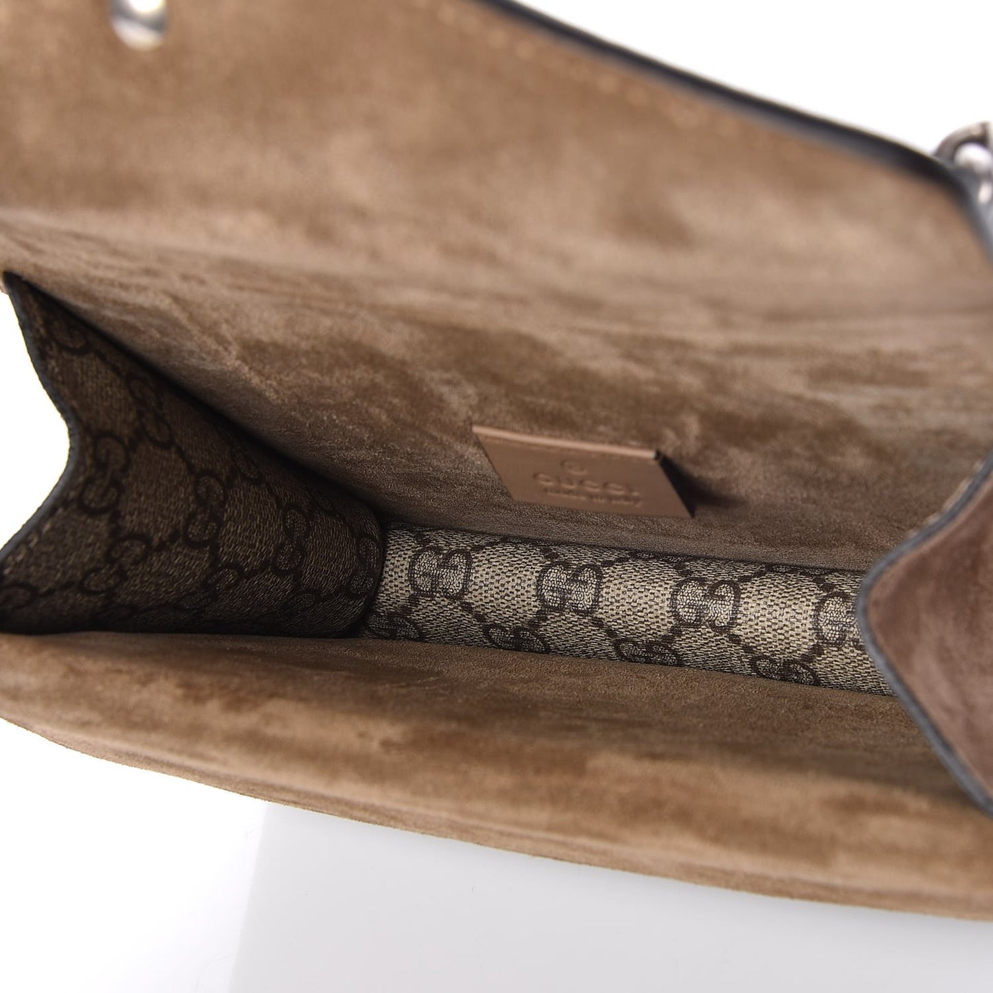 GG Supreme Monogram Mini Dionysus Shoulder Bag Taupe