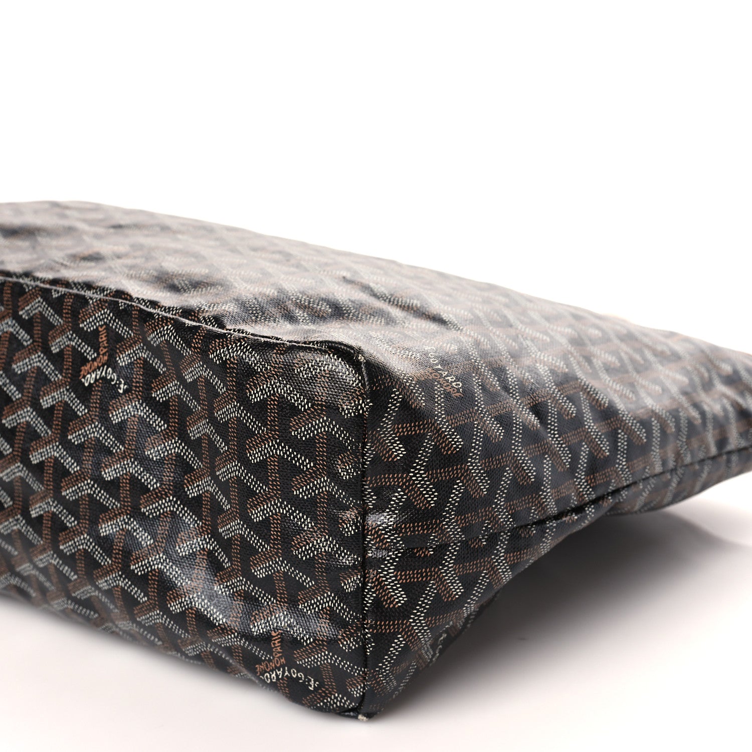 Goyard Goyardine Saint Louis PM Black Gold 9 of 10