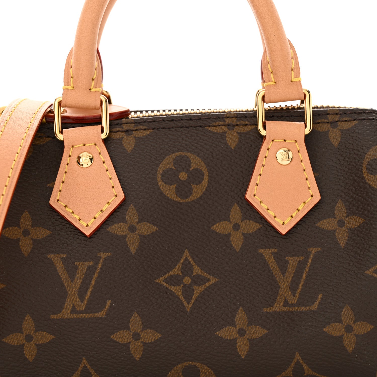 Louis Vuitton Monogram Nano Speedy Bandouliere 8 of 10