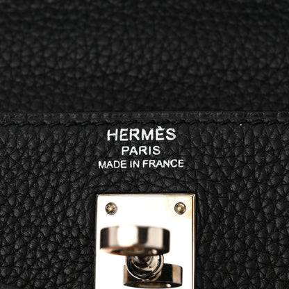 Hermes Togo Kelly Retourne 25 Black 6 of 11